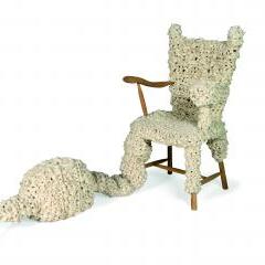 Knitted Chair by Jurgen Bey for Pierre Bergé & Associés