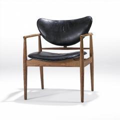 Teak No. 48 Open Arm Chair by FINN JUHL & NIELS VODDER  