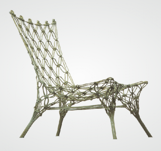 knotted chair, marcel wanders, cappellini