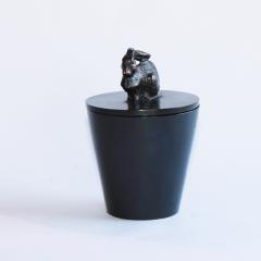 Rabbit Lidded Pot by Lieux 