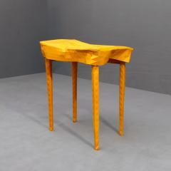 BUCKLING TABLE No 1 (yellow) by Elisa Strozyk & Sebastian Neeb