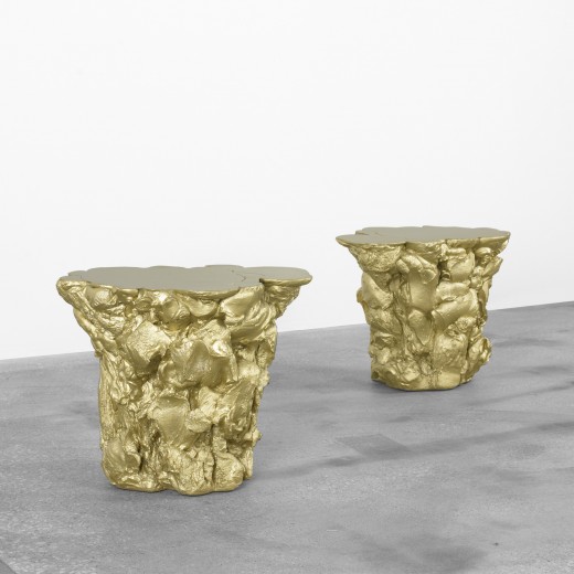 Gold Stools by Fredrickson Stallard