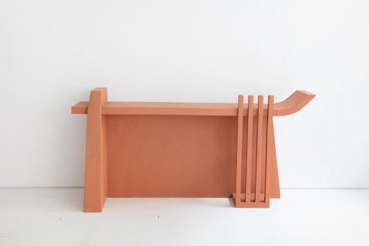 LIFE ON EARTH, 2018 TERRACOTTA CONSOLE COMPOSITE MATERIAL By Rooms