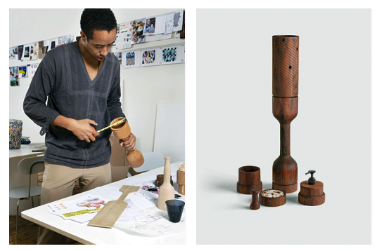 Tool for collecting plant materials for cosmetics by Stephen Burks - Southwest Australia - Design for a Living World