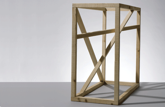 Trestle table by Nina Tolstrup – Aram Gallery