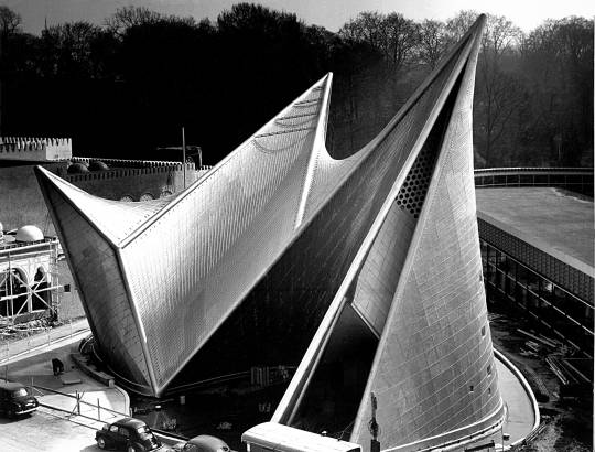 Philips Pavillion at the World's Fair in Brussels, 1958