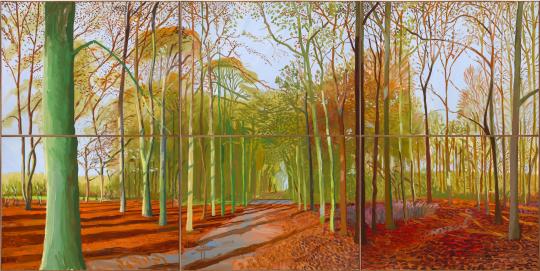 'Woldgate Woods' by David Hockney  