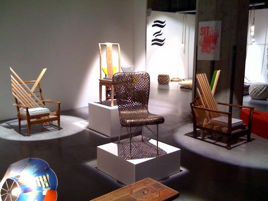 The Rabih Hage Gallery display at Object Rotterdam 2010