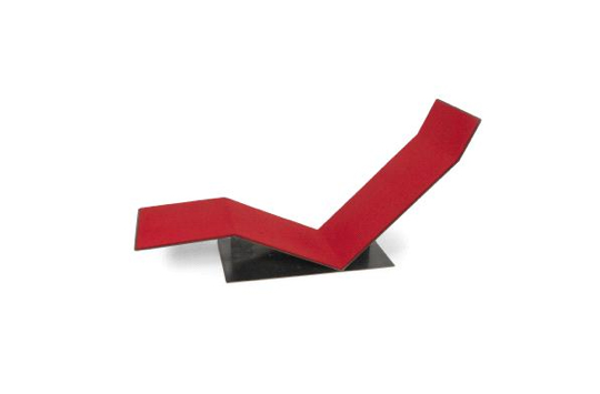Hermann Becker 'Ground seat' (1989), estimated at $3,400, bought in.