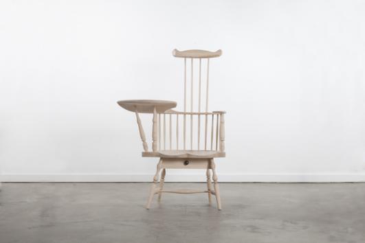 Comb-back Writing Armchair by Norman Kelley