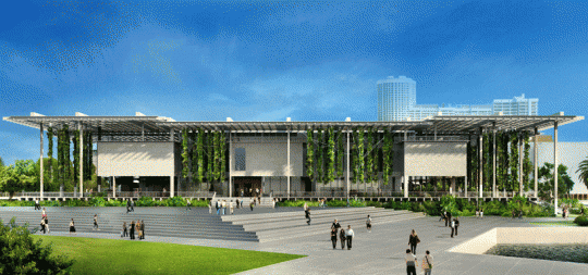 The New Miami Art Museum by Herzog & de Meuron