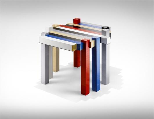 “Histogram” Lego coffee table, 2012 - Nucleo_P. Robino + Alice C. Occleppo + Lada Neoberdina - D.I.Y.