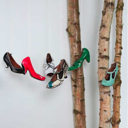 Shoes by Tracey Neuls at 'Most Curious' Installation at Tracey Neuls in London, 2010
