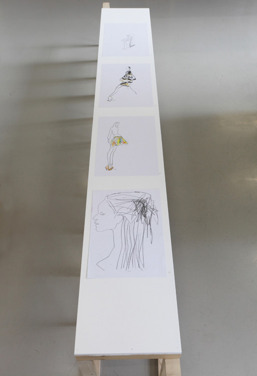 the Dress, the Designer & the Drawing at Galerie VIVID