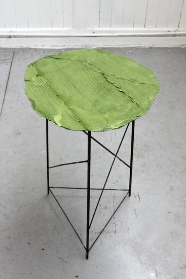 Peter Marigold, Wooden Table, Green 2, 2013