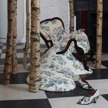 Sculpture by Nina Saunders in 'Most Curious' Installation at Tracey Neuls in London, 2010