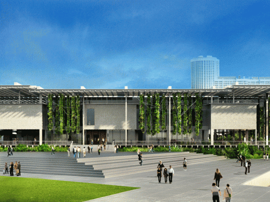 The New Miami Art Museum by Herzog & de Meuron