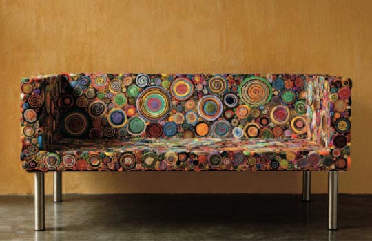 Sushi Sofa by Campana Brothers