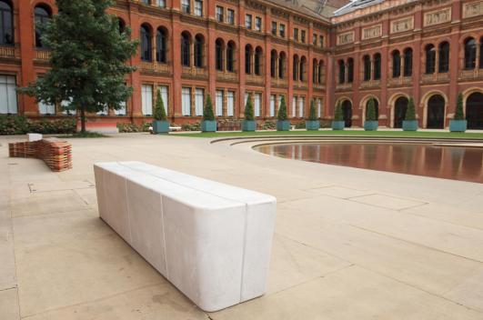 JASPER MORRISON Unique 'Hitch' bench, for 'Bench Years', commissioned by the London Design Festival, 2012 [Estimate £5,000 - 7,000]