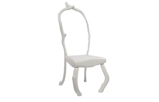 Slow White chair by Bo Reudler 2009 - photo Ilco Kemmere