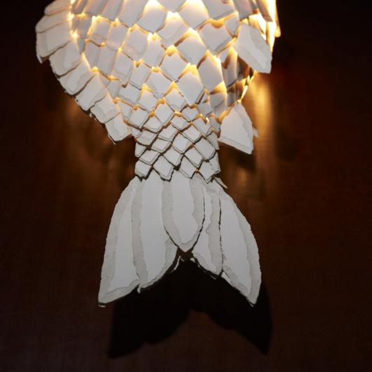 Frank Gehry's "Fish Lamps" 