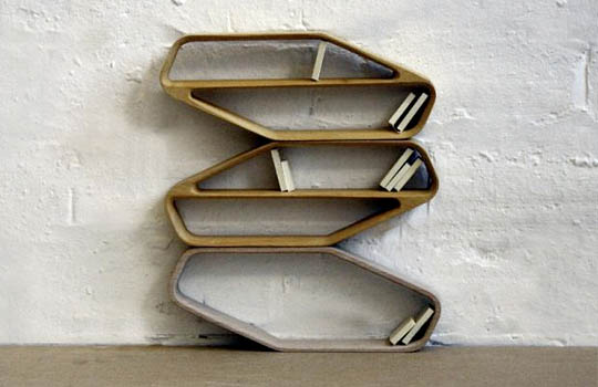 Sea Defence Book Shelf by Andy Murray 2009