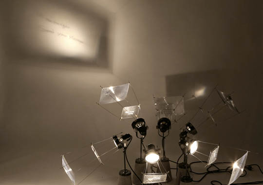 'messenger' light by Jaebeom Jeong photo by Sang-sik Yoon