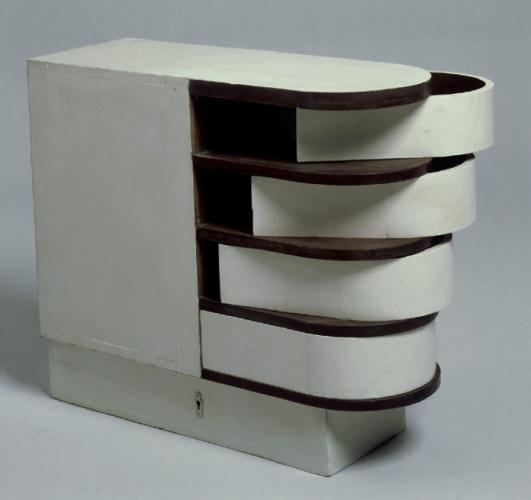 Cabinet with swivel drawers, 1926-1929 by Eileen Gray