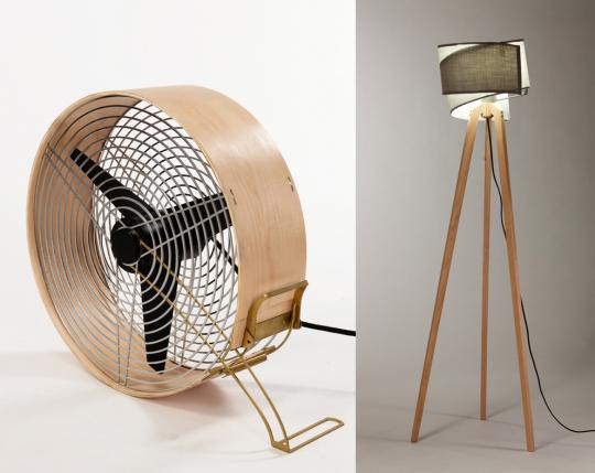 Fan and Lamp by Daniel Glazman [photos by Oded Antman]