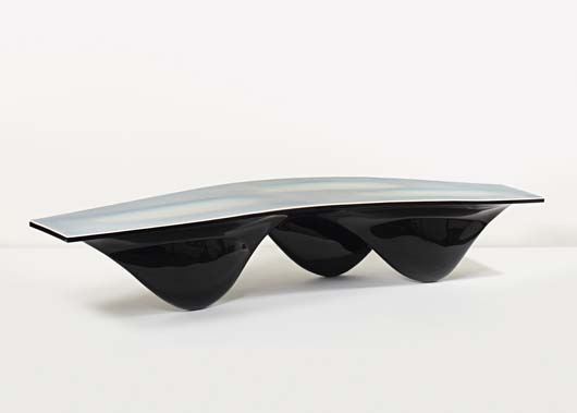 Zaha Hadid, 'Black Aqua Table' 2006, Estimated at $90,000-110,000, Sold for $110,500