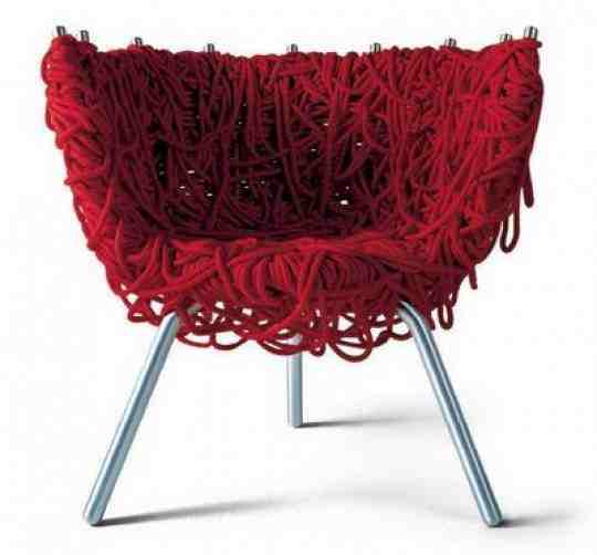 Vermelha chair by Campana