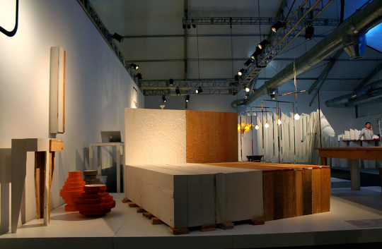 Moss New York booth at Design Miami, 2009