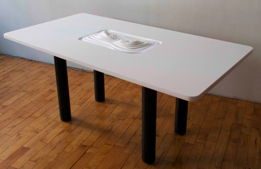 Plug-in Landscape Table by Marcus Tremonto -Treluce Studios NYC