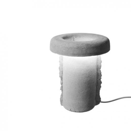 SlipLamp by Nicolas Le Moigne, 2011. Eternit and LEDs. Edition of 12. Photography by Nicolas Le Moigne