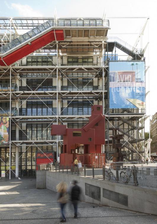 'Domestikator' by Atelier Van Lieshout at the Centre Pompidou