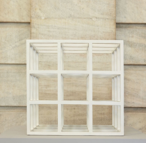 MODULAR CUBE, 1965 by Sol Lewitt