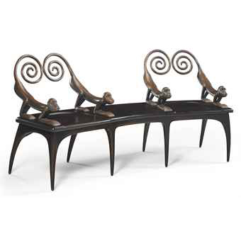 Monkey Bench by Judy Kensley Mckie