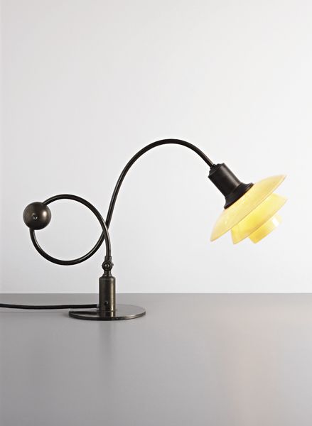 Rare piano lamp by Poul Henningsen