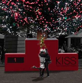 Kiss, London by Paul Cocksedge