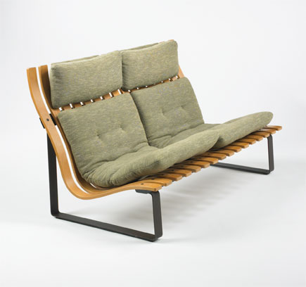 Lot# 282 Kho Liang Le settee - Wright Mass Modern Auction