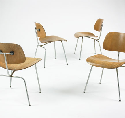 Lot# 342 DCM's by Charles and Ray Eames - Wright Mass Modern Auction
