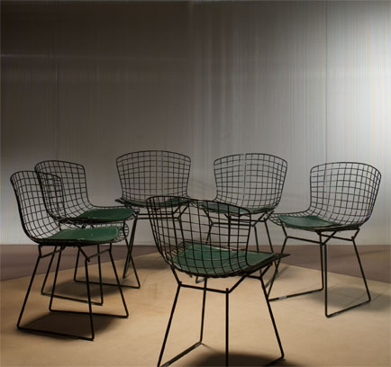 Lot # 388 - side chair by Harry Bertoia - Wright Auction