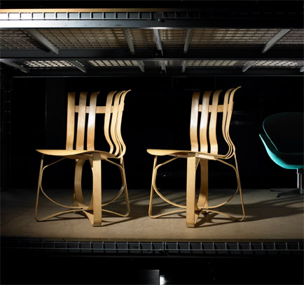 Lot # 605 - Hat Trick chairs by Frank O. Gehry - Wright Auction