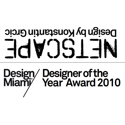 Konstantin Grcic : Design Miami / Designer of the Year Award