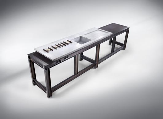 'Souvenir of the last century' MMXII Kitchen by Nucleo