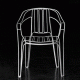 White Plastic Chair by Kilian Schindler 