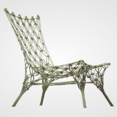 knotted chair, marcel wanders, cappellini