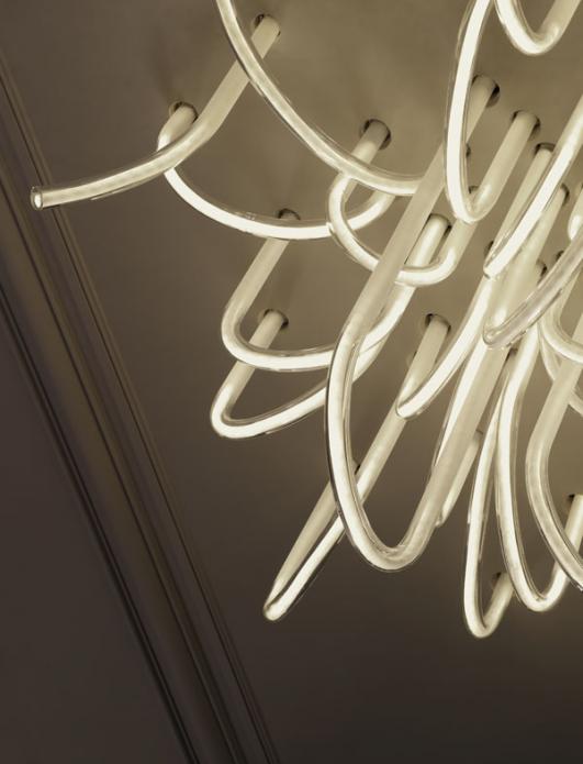 “Les Cordes” chandelier by Mathieu Lehanneur for Château Borély