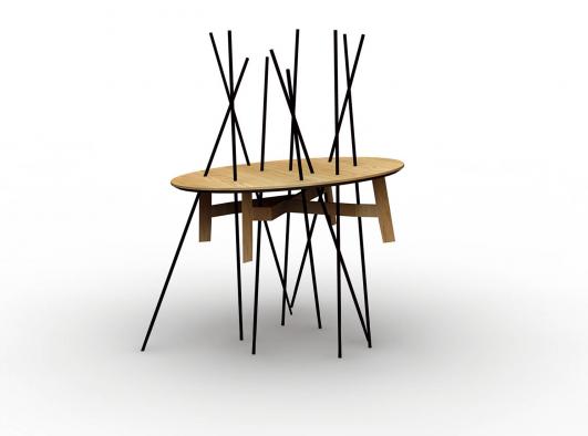 Ten Sticks by Arik Levy