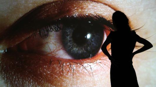 Rafael Lozano-Hemmer, Surface Tension (1992) Courtesy the artist and Carroll/Fletcher, London. Installation photograph by Maxime